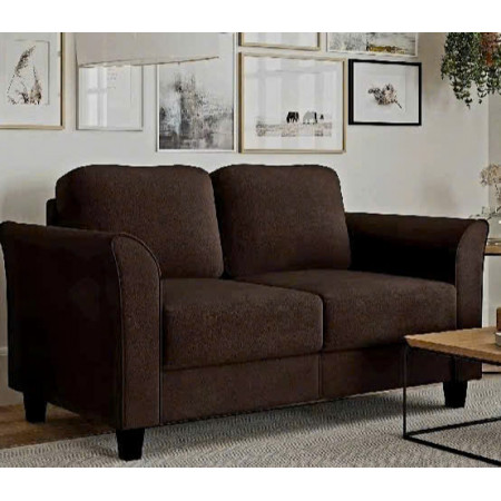 Life Coffee - Màu Coffee : Ghế Sofa Đôi - Ngang 147cm 